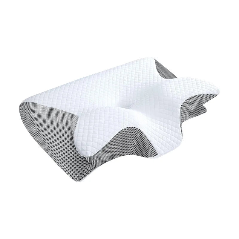 Memory Foam Pillow for Neck Shoulder Support Sleeping Relax Pillow,Ergonomic Contour Design, Orthopedic Firm Support Lightweight