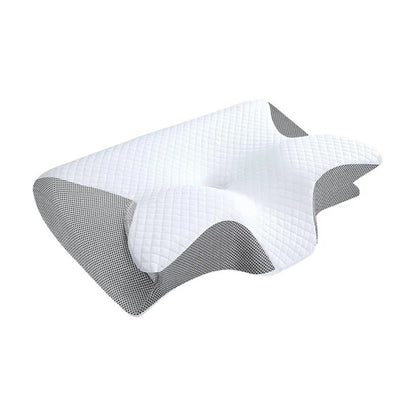 Memory Foam Pillow for Neck Shoulder Support Sleeping Relax Pillow,Ergonomic Contour Design, Orthopedic Firm Support Lightweight