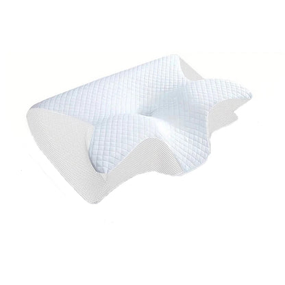 Memory Foam Pillow for Neck Shoulder Support Sleeping Relax Pillow,Ergonomic Contour Design, Orthopedic Firm Support Lightweight